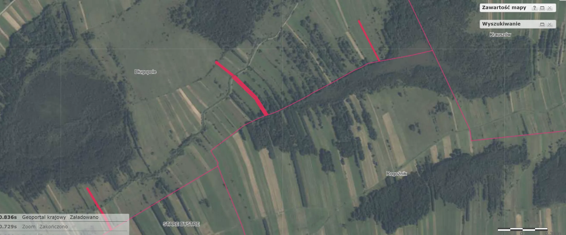 Działki rolne 51,5 ara w Długopolu, gmina Nowy Targ - zdjęcie 1
